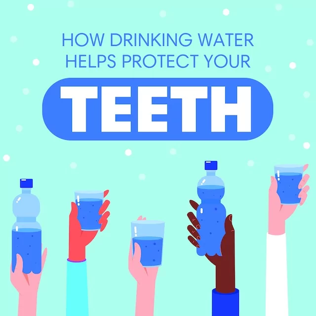 How Drinking Water Helps Protect Your TEETH